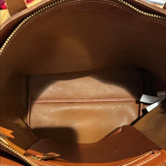 Madewell Brown Leather Tote - Picture 7 of 8